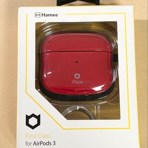 訳あり iFace First Class AirPods(第3世代) 専用 ケース (ピュアレッド)