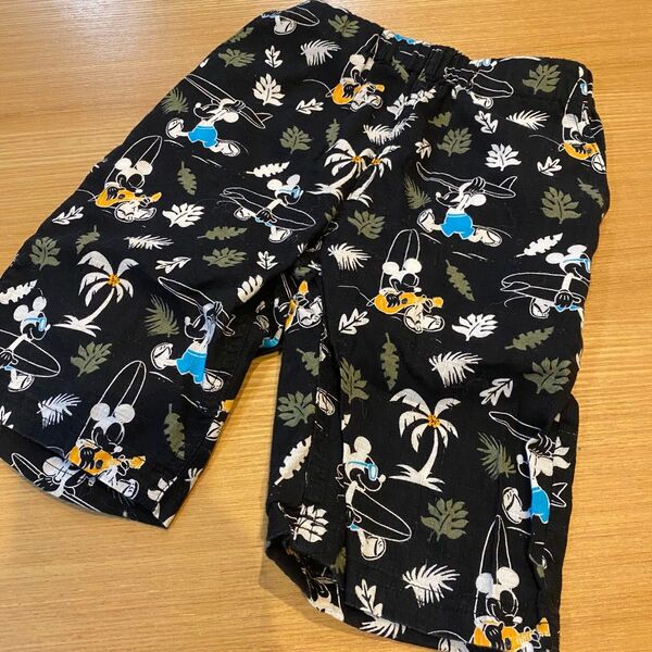 ディズニー ミッキーマウス ベビードール 半ズボン ハーフパンツ 110 120 ショートパンツ