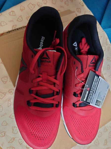 Reebok ランニングシューズ レッド 27cm
