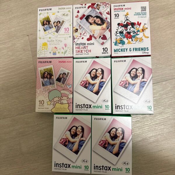 チェキフィルム instax mini 8箱80枚