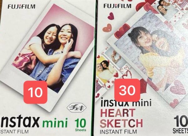 チェキフィルム instax mini 40箱400枚