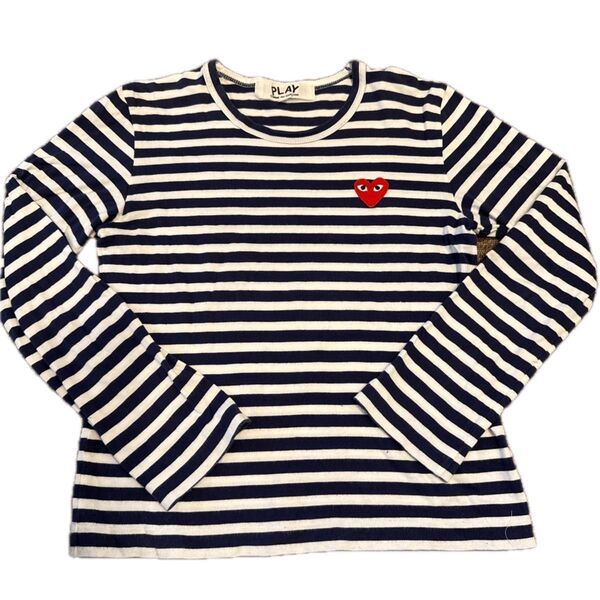 サイズM ロンT ボーダー COMME des GARCONS PLAY