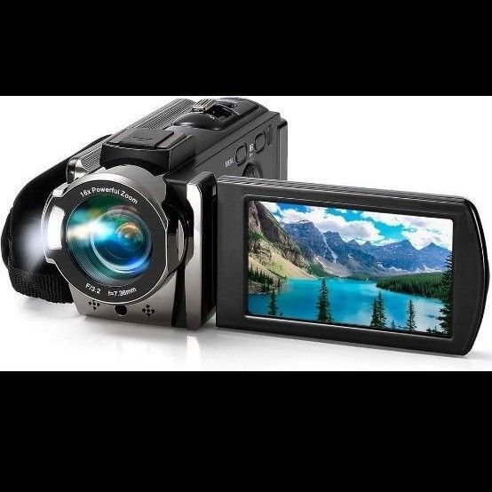 ビデオカメラ カメラ 4K 3.0インチ スローモーション検知 YouTube