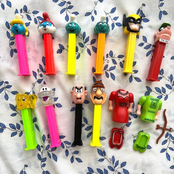 1 PEZ ヴィンテージ おもちゃ スマーフ 他 ペッツ ヴィンテージ セット