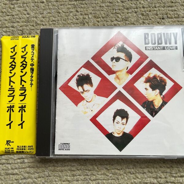 BOOWY インスタントラブ ボウイ INSTANT LOVE CD
