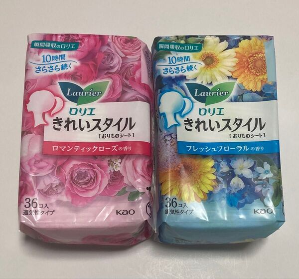 ロリエ おりものシート きれいスタイル 36枚入り×2
