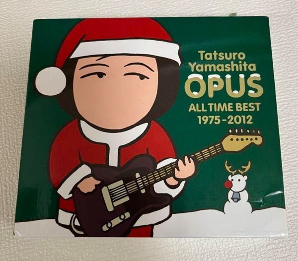 超希少 山下達郎 OPUS 1975-2012 オールタイムベスト 通常版 クリスマスバージョン 新品未開封 ケース割れあり