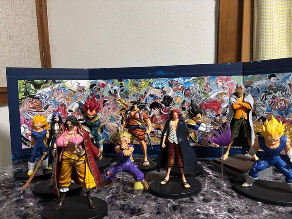 ワンピースドラゴンボールフィギュア まとめ売り 10体セット