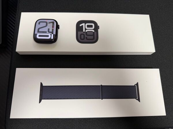 Apple Watch Series 10 ジェットブラック 46mm アップルケア2年付き