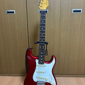History エレキギター レッド系