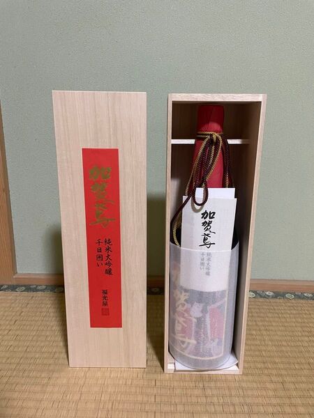【新品】加賀鳶 純米大吟醸 千日囲い 日本酒 1800ml