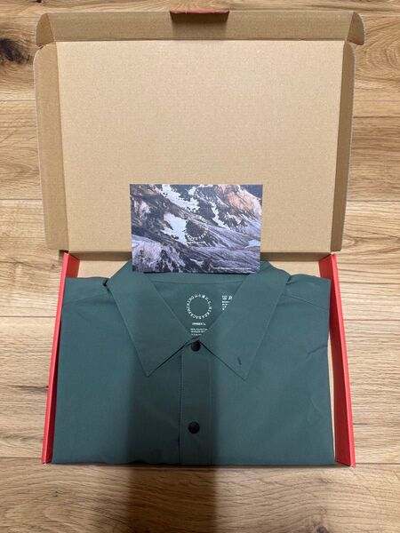 2025 山と道 UL Shirt Lサイズ Slate Green 新品 未使用
