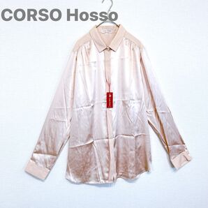 CORSO ROSSO コルソロッソ シルク ブラウス ピンクベージュ 未使用
