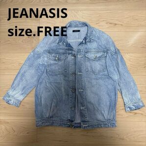 JEANASIS ビンテージ風 デニムジャケット Gジャン