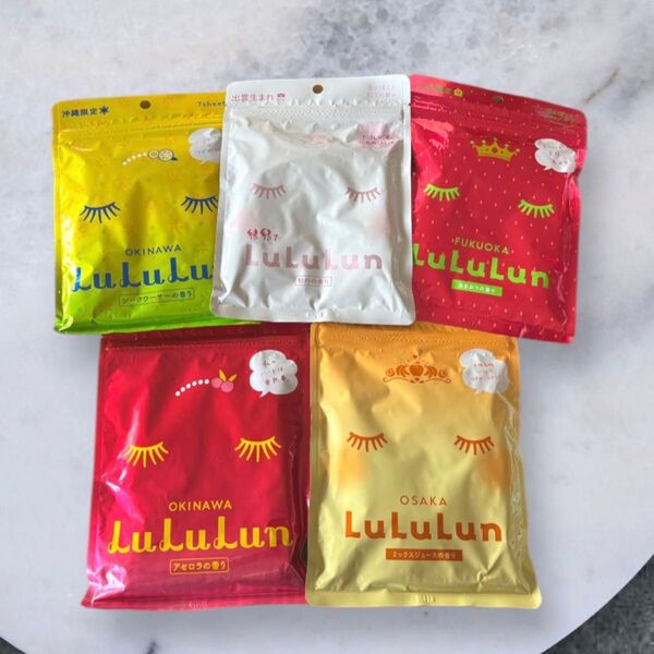 【限定品】No.362 LuLuLun 旅するルルルン 5種類セット