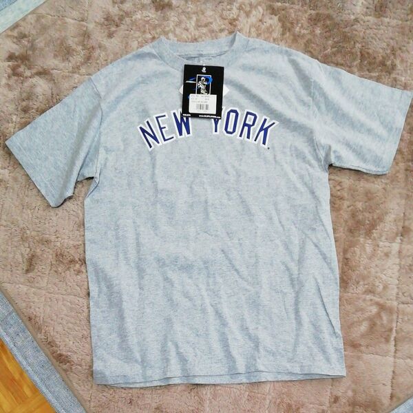 MLB NEW YORK ヤンキース イチローグレー L 未使用 タグ付き