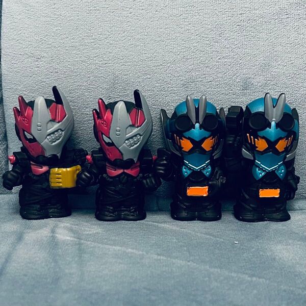 仮面ライダー ミニソフビ フィギュア ガッチャード ヴァルバラド ①①②②