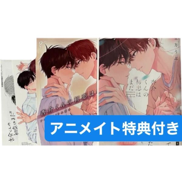 杏介くんの初恋はまだ アニメイト特典8P小冊子、イラストカード、店舗共通ペーパー付き