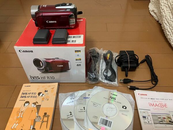 HD ビデオカメラ iVIS HF キャノン 動作良好中古品