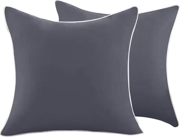 クッション 中身 45×45cm 2個セット(他のサイズもある) グレー クッション本体 厚い 柔らかい ヌード ソファー抱き枕