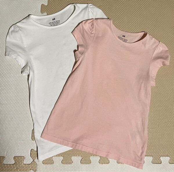 H&M Tシャツ 2枚セット 110cm