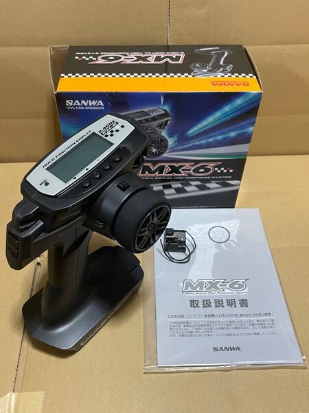サンワ プロポ SANWA MX-6 RX-391送信機と受信機のセット