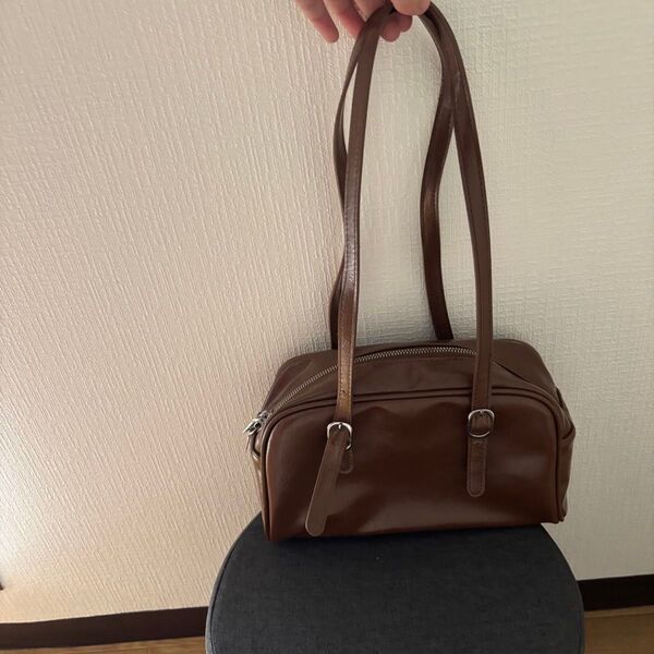 ショルダーバッグ ブラウン系 肩掛け