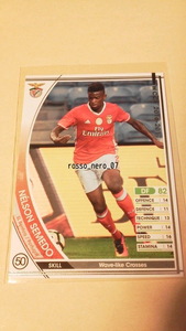 ☆WCCF2016-2017☆16-17☆279☆白☆ネルソン・セメド☆SLベンフィカ☆Nelson Semedo☆SL Benfica☆