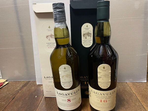 ラガヴーリン16年、8年
