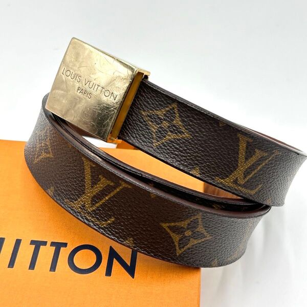 □ルイヴィトン□モノグラムサンチュールキャレ ベルト LOUIS VUITTON