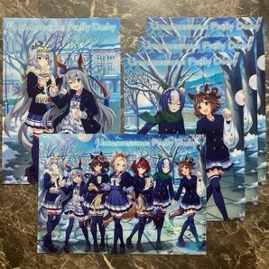 ウマ娘 A4クリアファイル 3種類5枚セット セブンイレブン限定 非売品