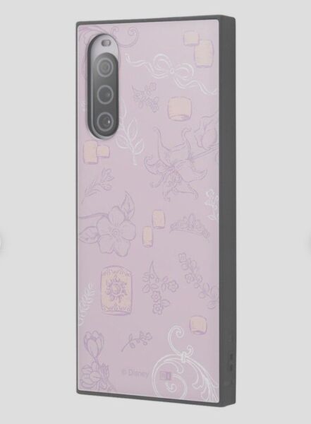Xperia10V ケース ディズニー ラプンツェル アイコン デザイン 耐衝撃 スマホ カバー