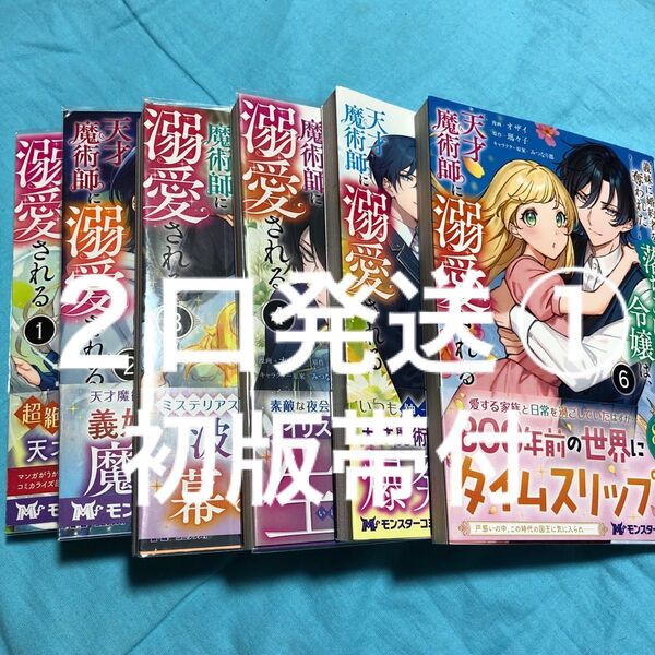 【2口発送①】【初版帯付】義妹に婚約者を奪われた落ちこぼれ令嬢は、天才魔術師に溺愛される 1〜6