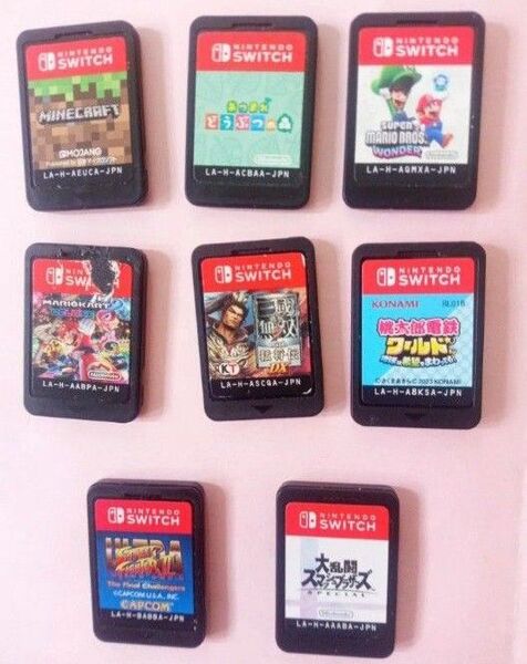 スイッチ ばら売可 ソフトのみ 8タイトル