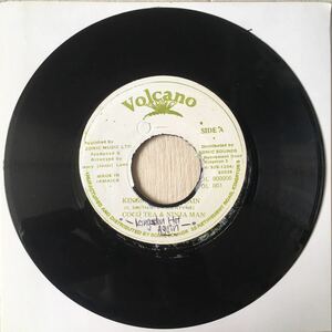 [Freedom Blues Riddim] Cocoa Tea & Ninjaman - Kingston Hot Again / Reggae Dancehall Foundation Dub / 45RPM 7インチレコード