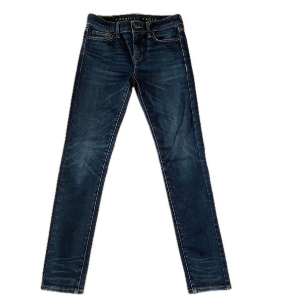 American Eagle デニムパンツ インディゴブルー