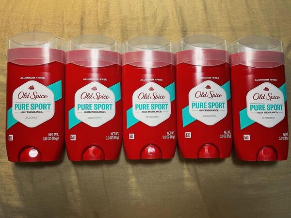 【5本セット】old spice pure sport オールドスパイス ピュアスポーツ 海外デオドラント
