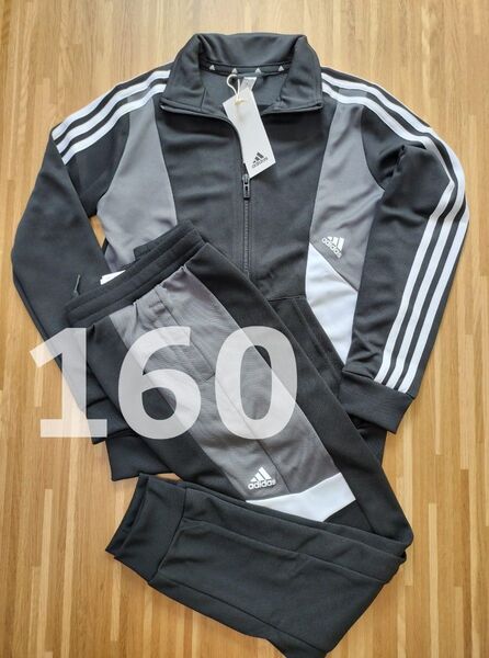 新品■アディダス 160 ジャージ上下 キッズ adidas