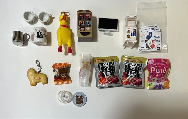 ミニチュアガチャガチャセット