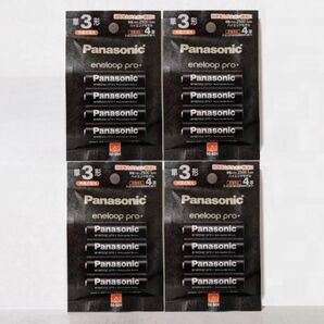 送料無料 エネループ PRO 単3 BK-3HCD/4H(4本入)×4パック ハイエンドモデル パナソニック 新品/未開封