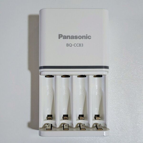 Panasonic 充電器 BQ-CC83 単3、単4形エネループ&充電式エボルタ使用可能 新品/未使用 パナソニック