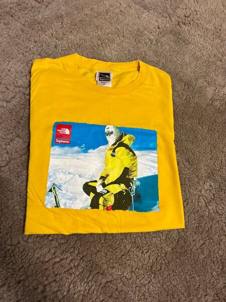 Supreme x THE NORTH FACE Photo Tee イエロー S