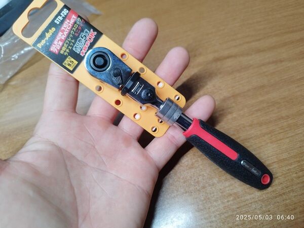 Pro-Auto 伸縮式フレックスロックラチェット ミニタイプ STR-F3C