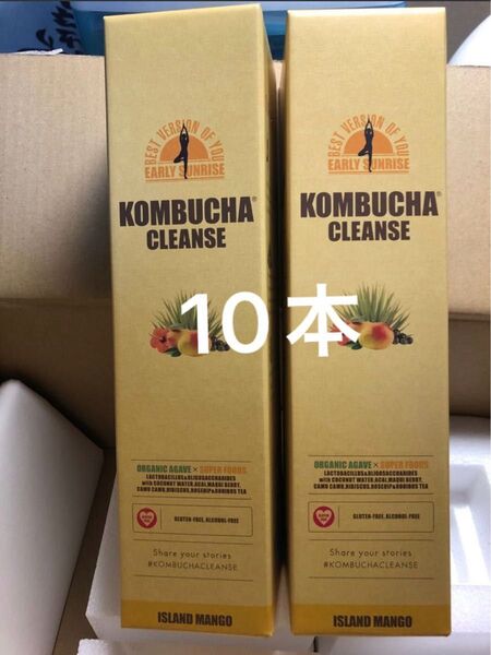 コンブチャクレンズ 300ml×10本 匿名配送 コンブチャクレンズ