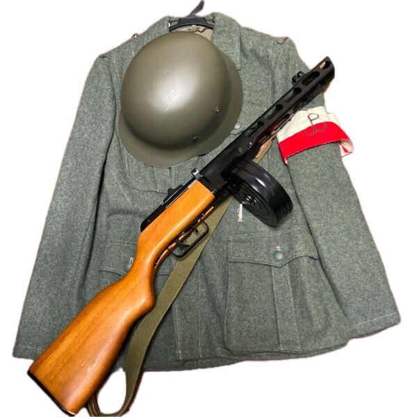 S&T PPSH41 リアルウッド 電動ガン リコイルオミット