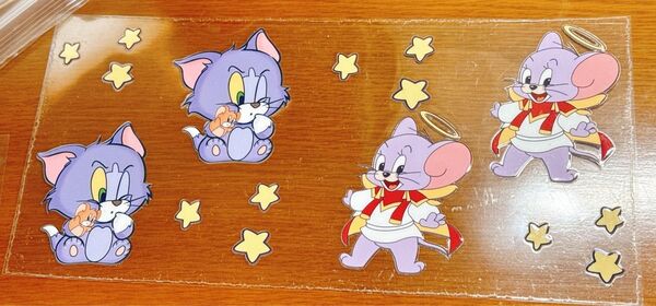 トムとジェリー タフィー カップラップシール