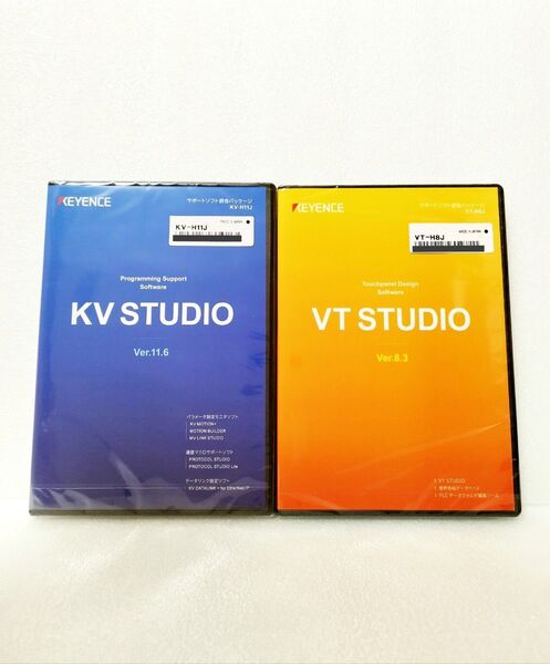 正規新品未開封◆キーエンス◆KV STUDIO Ver.11.6 &VT STUDIO Ver. 8.3◆Windows11対応