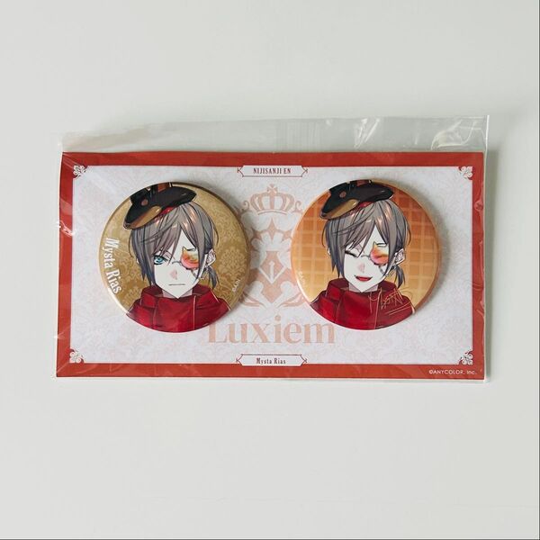 にじさんじEN Luxiem New Outfit Goods 缶バッジ ミスタ・リアス MystaRias