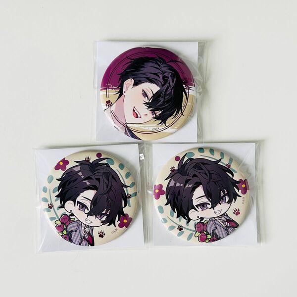 にじさんじ 佐伯イッテツ oriens 2nd anniversary 缶バッジ