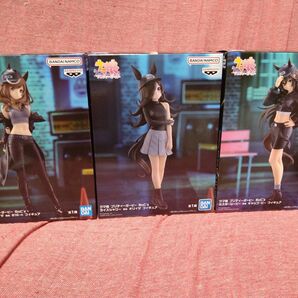 未開封 3種 セット ウマ娘 プリティーダービー BoC'z マチカネタンホイザ & ミスターシービー&ライスシャワー フィギュア